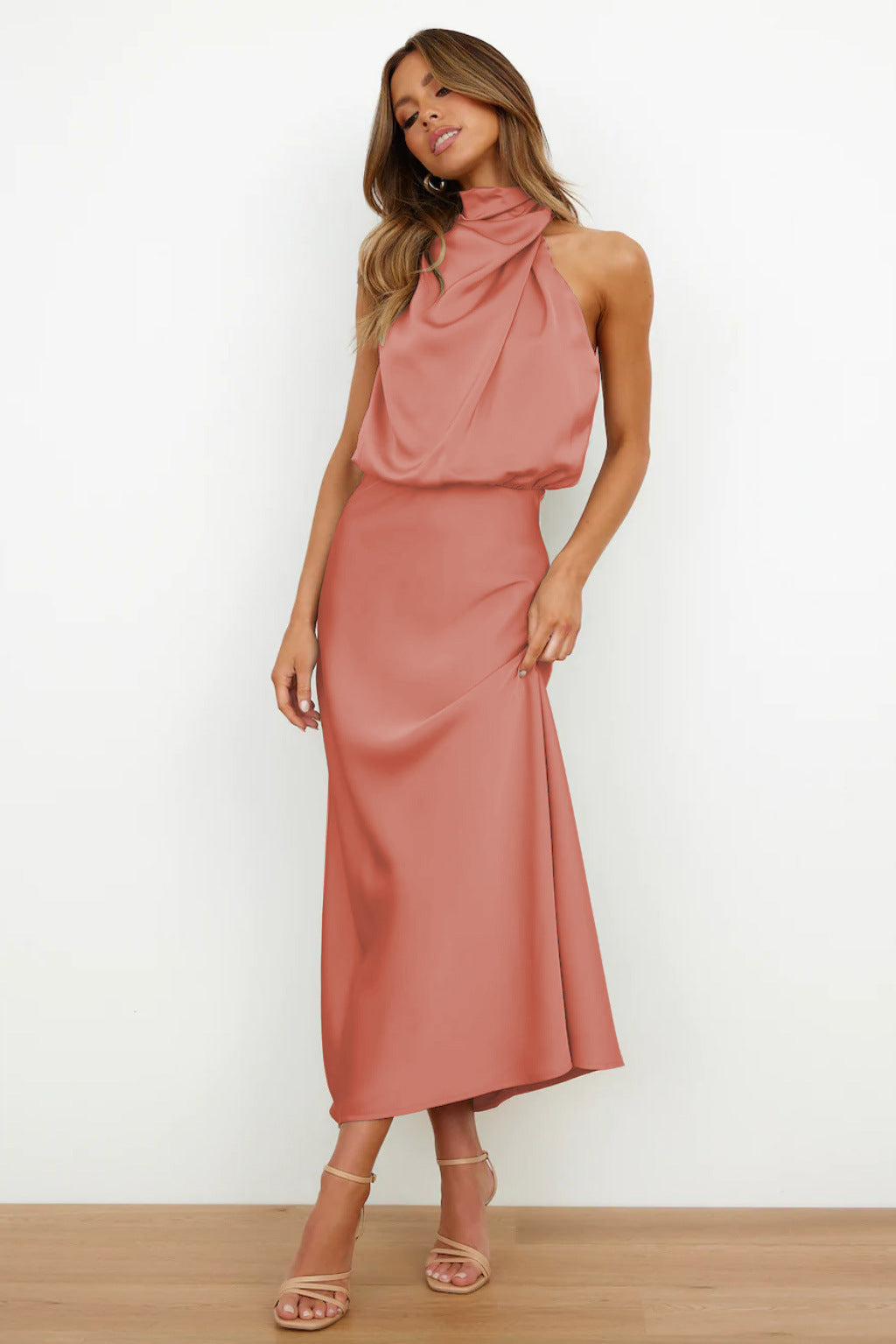 Adrienne™ - Refined Off-Shoulder Midi Dress