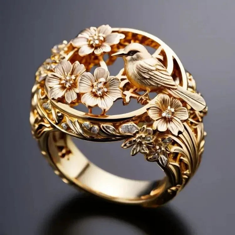 Peace Bloom Ring