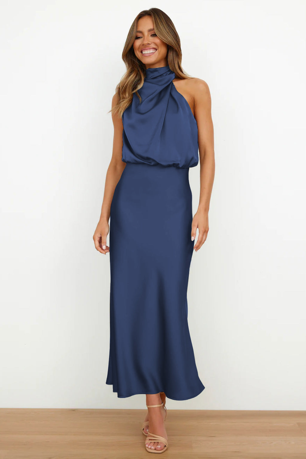 Adrienne™ - Refined Off-Shoulder Midi Dress