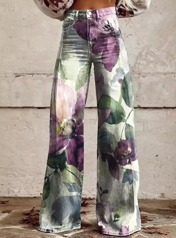 Alessia™ - Vintage Bohemian Style Trousers