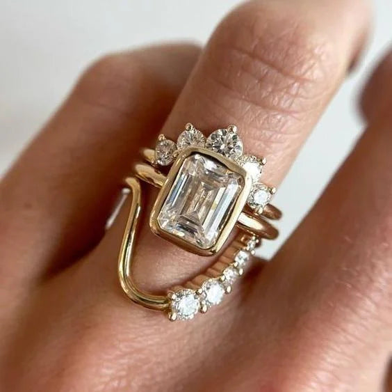 Classic Crystal Statement Ring