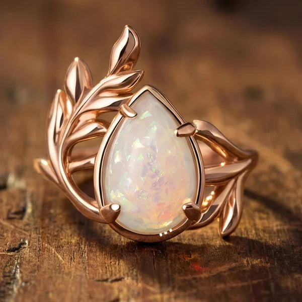 Leaf Baroque Ring