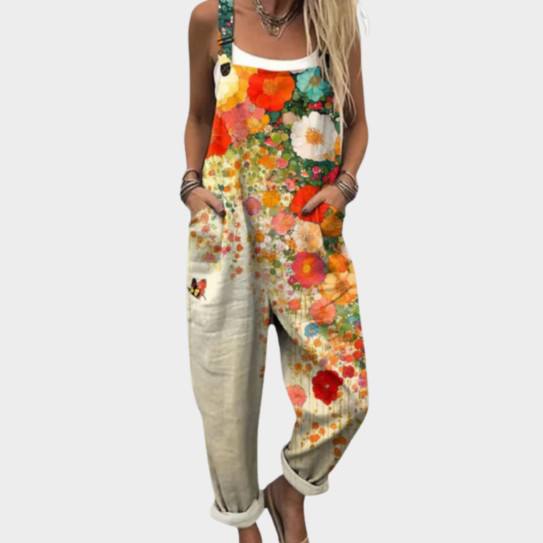 Aurora - Comfortable Printed Overalls