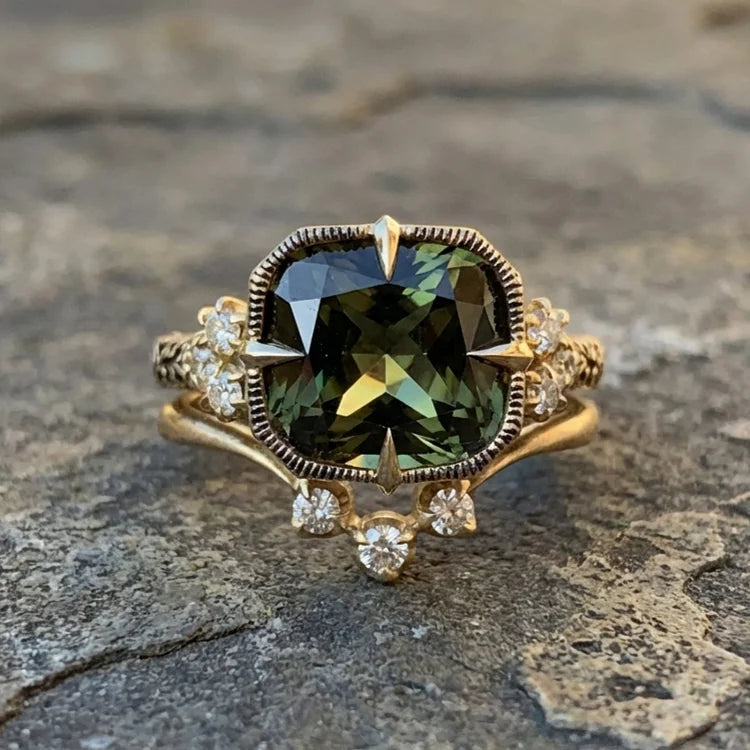 Palace Emerald Ring