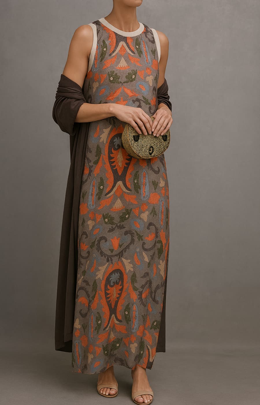 Alexia™ - Coordinated Long Dress & Jacket Set
