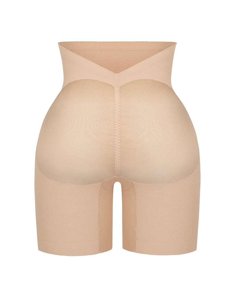 Women's Low Waist Mesh Tummy Control Shaping Shorts