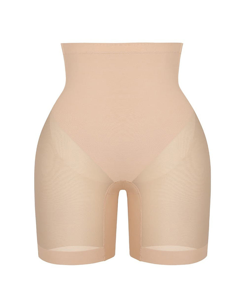 Women's Low Waist Mesh Tummy Control Shaping Shorts