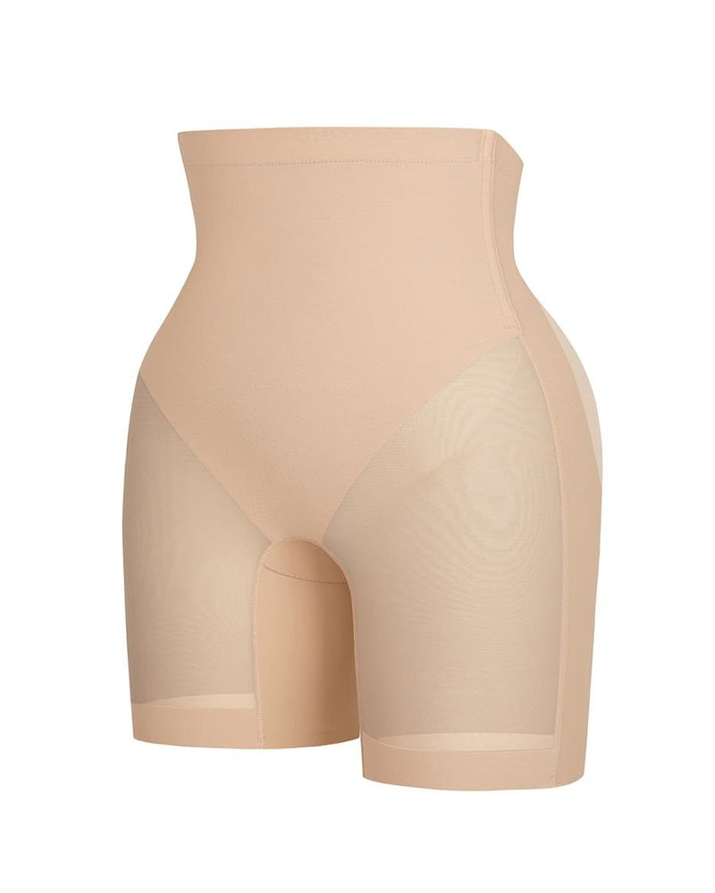 Women's Low Waist Mesh Tummy Control Shaping Shorts