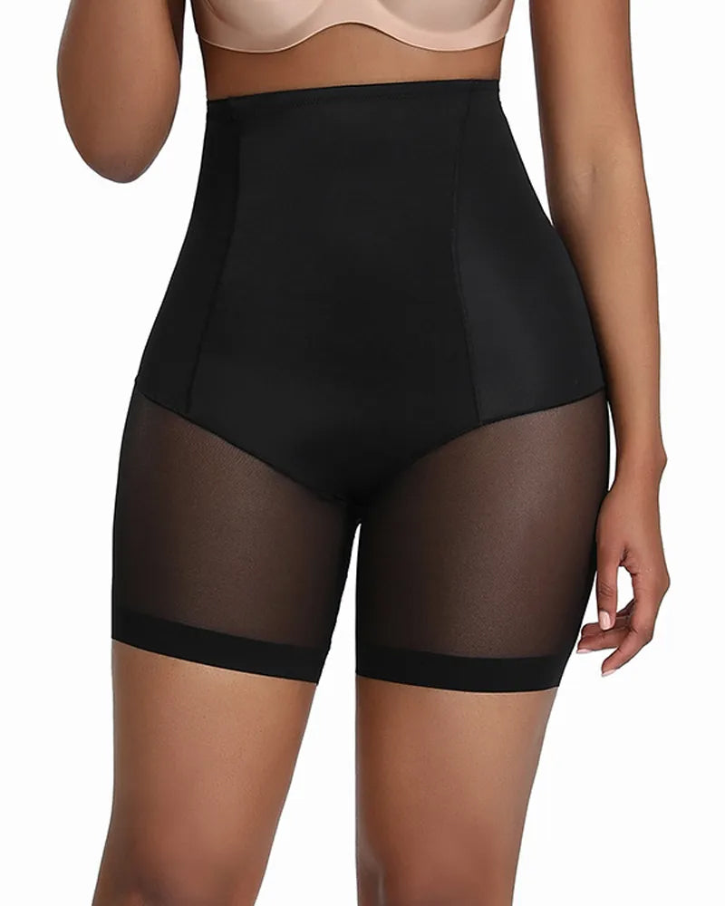 Women's High Waist Seamless Mesh Tummy Control & Butt Lifting Panties