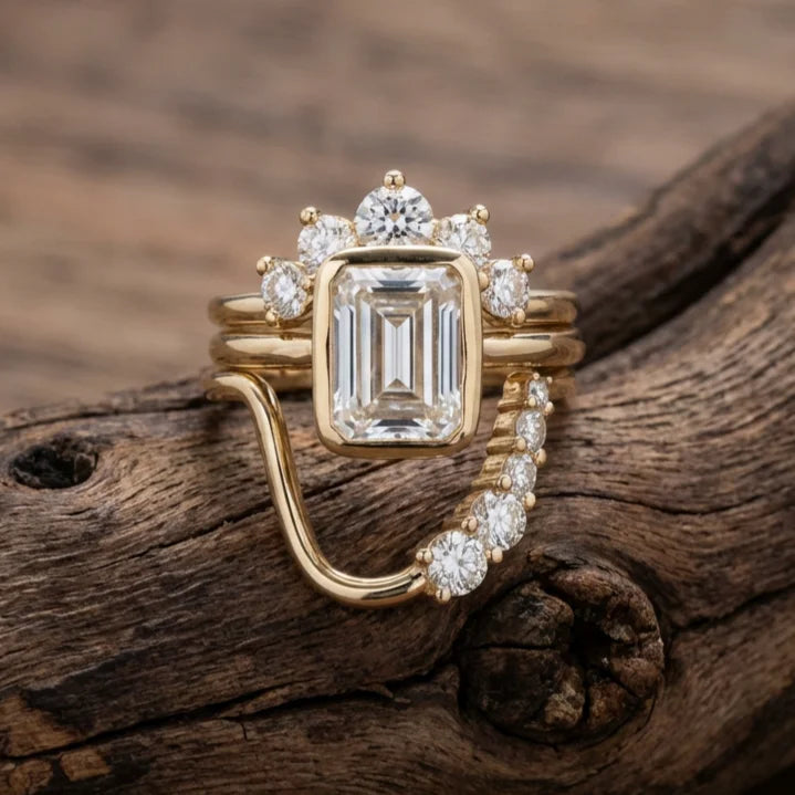 Classic Crystal Statement Ring