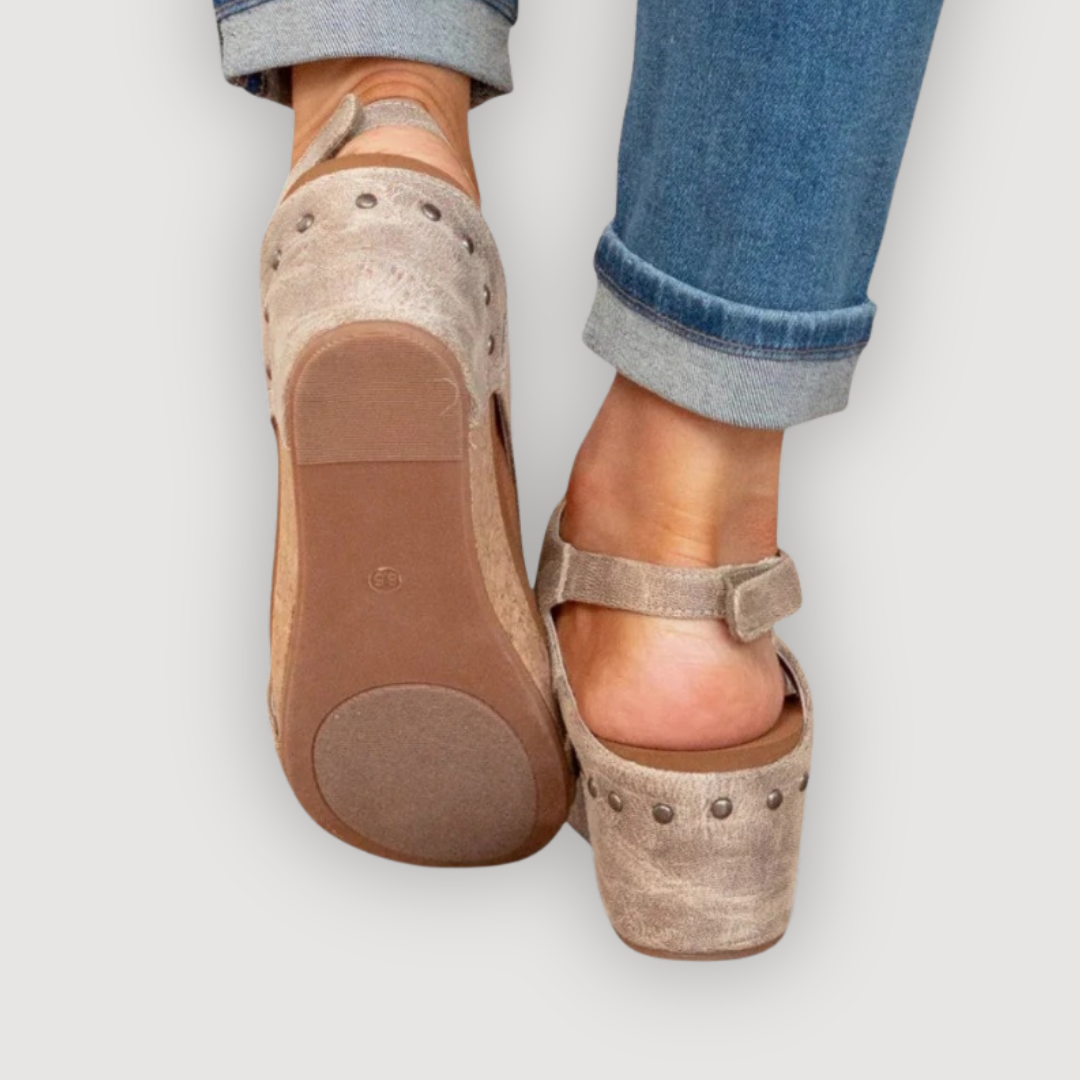 Anne | Comfy Wedge Sandals