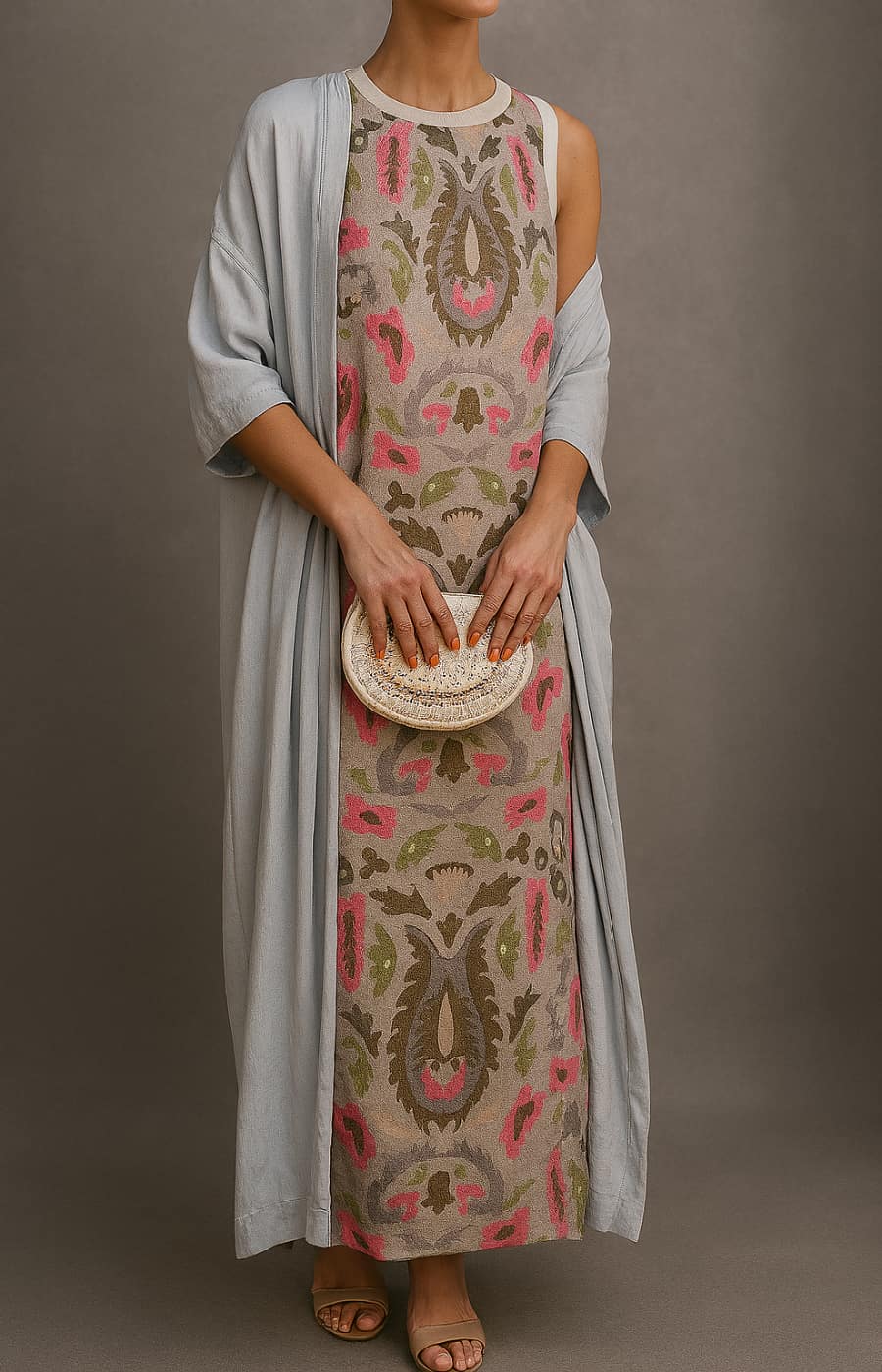 Alexia™ - Coordinated Long Dress & Jacket Set