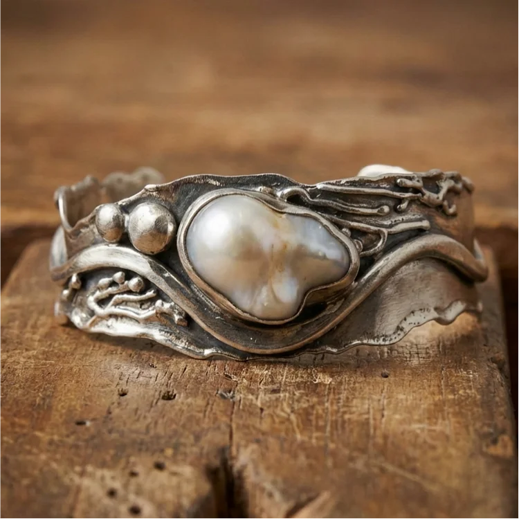 Organic Pearl Ring