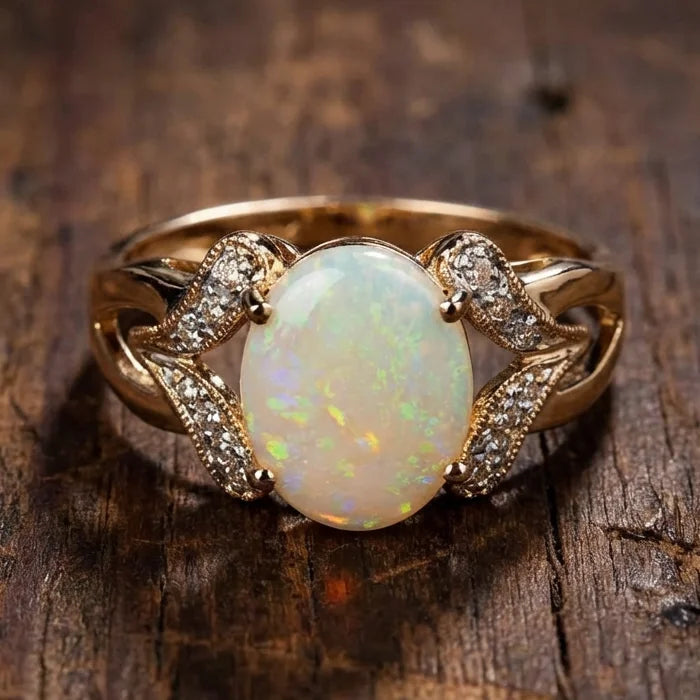Opal Glow Ring