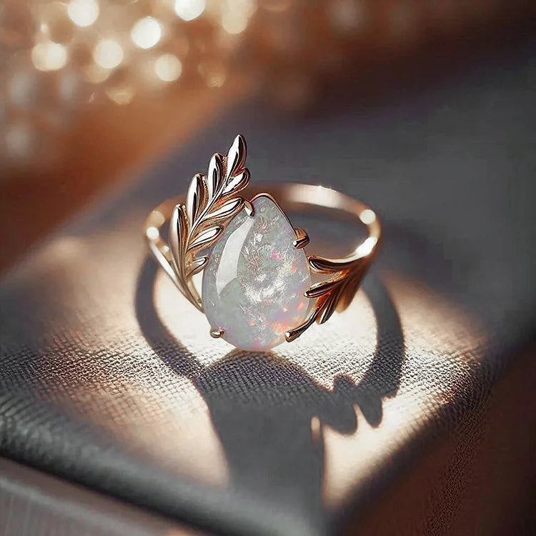 Leaf Baroque Ring