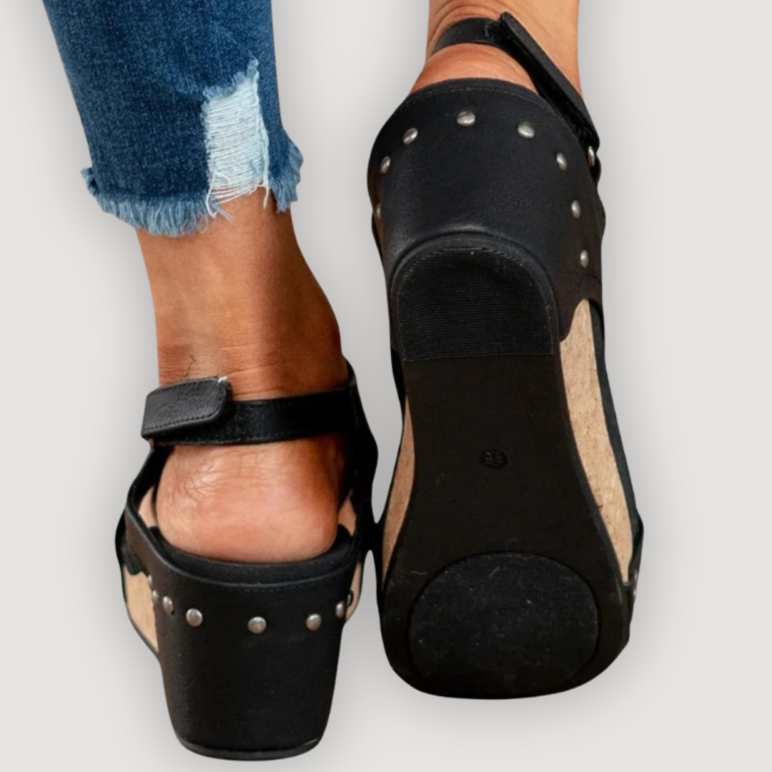 Anne | Comfy Wedge Sandals