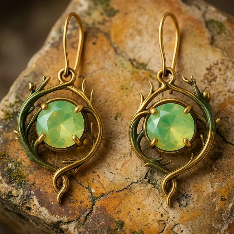 Vintage Vine Crystal Jewelry Set