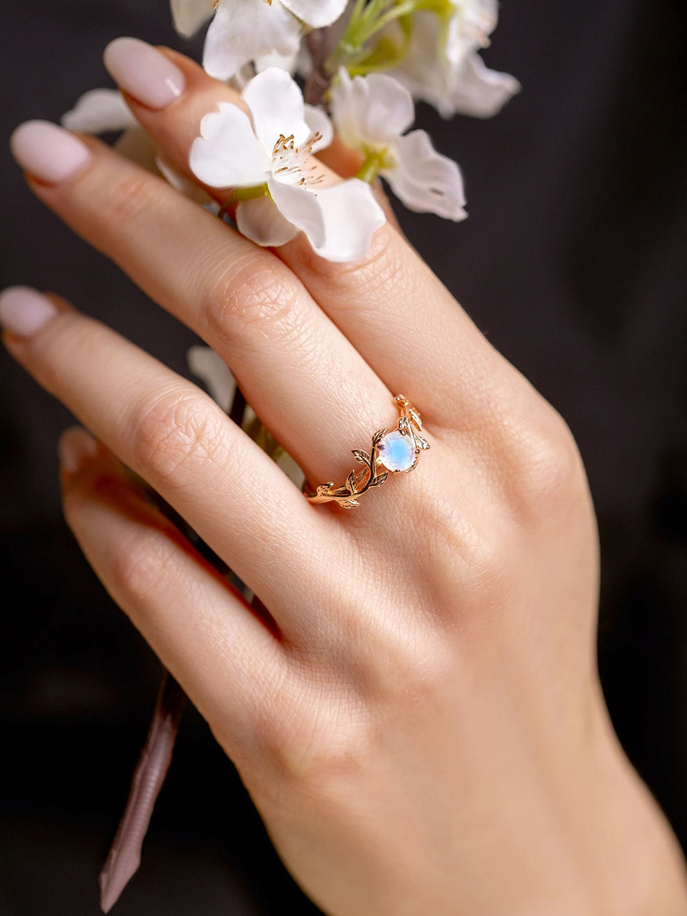 Moonstone Essence Ring