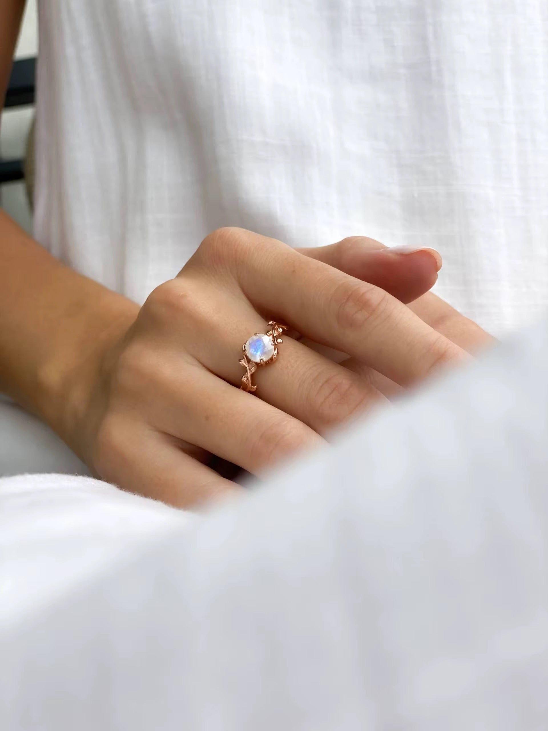 Moonstone Essence Ring