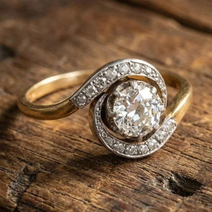 Twisted Harmony Ring