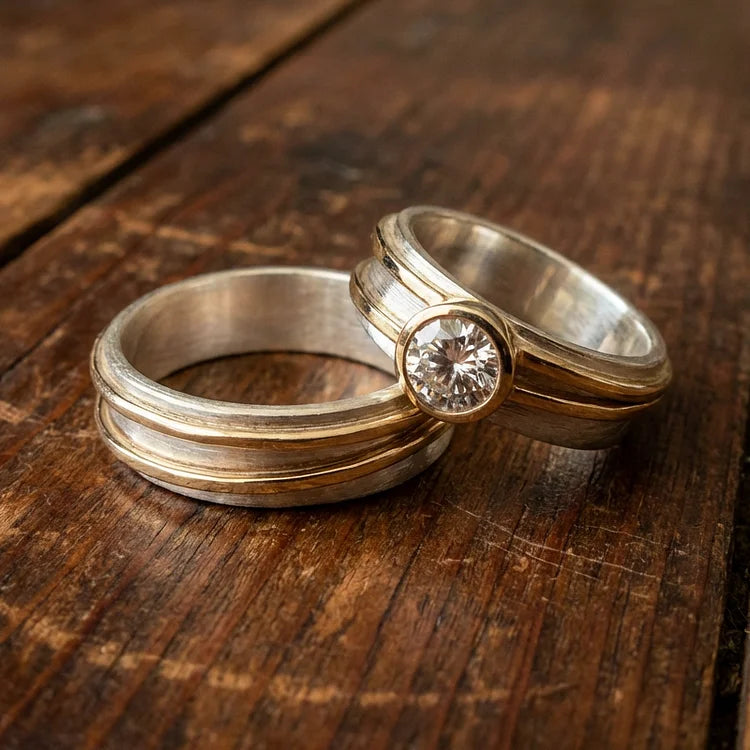 Dual Tone Ring Set