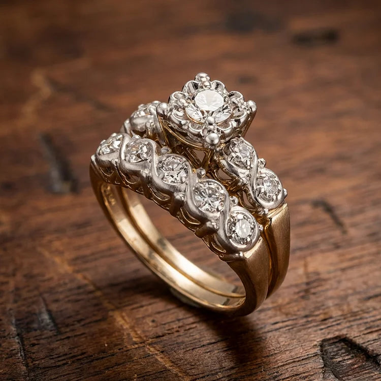 Crystal Starlight Ring