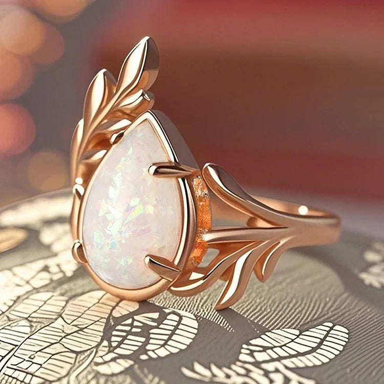 Leaf Baroque Ring