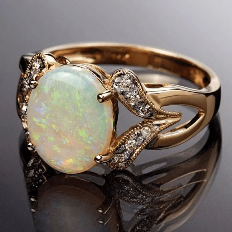 Opal Glow Ring