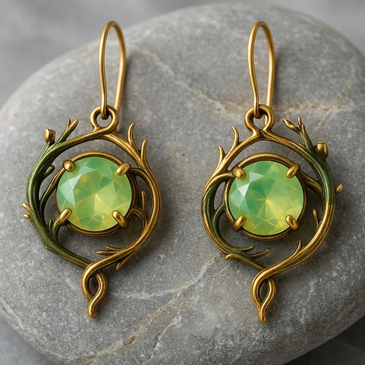Vintage Vine Crystal Jewelry Set
