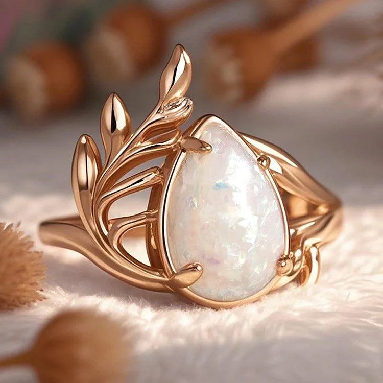 Leaf Baroque Ring