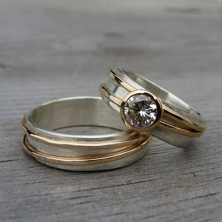 Dual Tone Ring Set