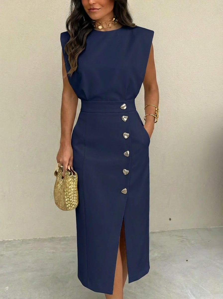 Aspen™ - Effortlessly Charming Midi Dress