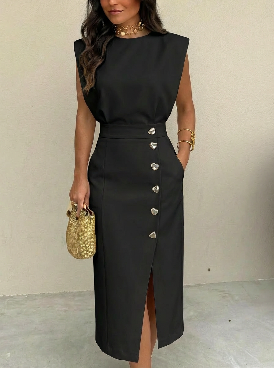 Aspen™ - Effortlessly Charming Midi Dress
