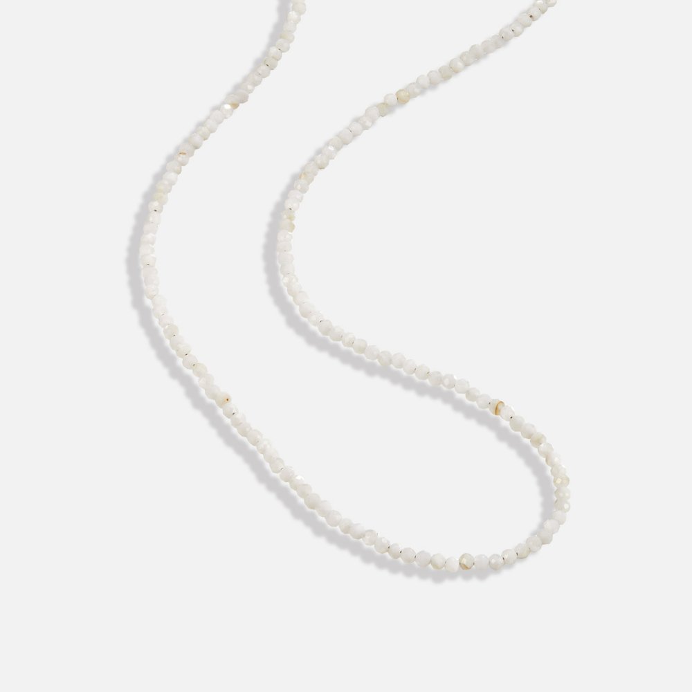Moonstone Beaded Necklace