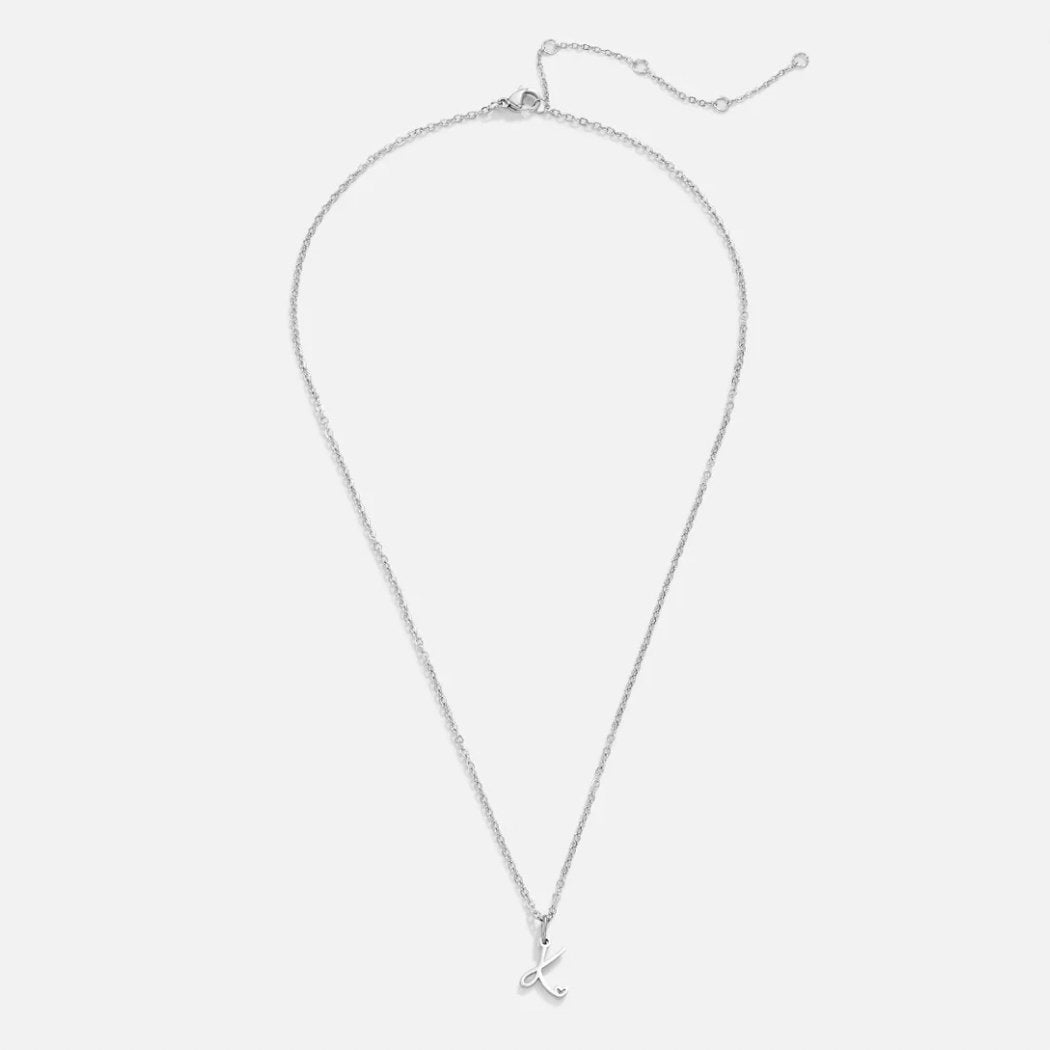 Kaylee Letter Heart Necklace