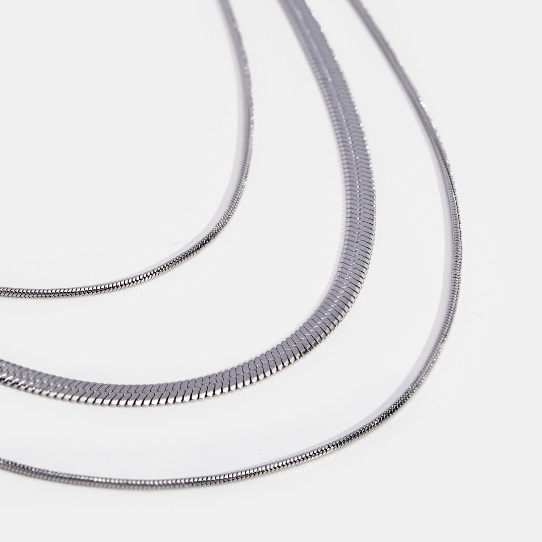 Multi-Layered Chain Necklace