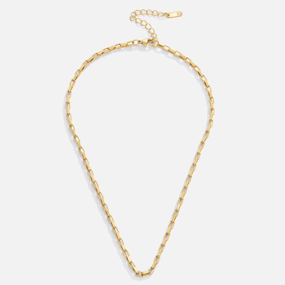 Venna Rectangles Chain Necklace